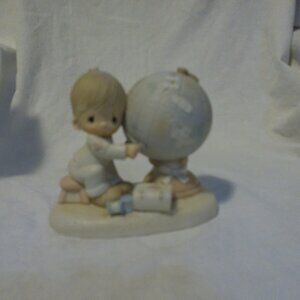 Precious Moments Johnathan David Jesus is the Answer 1977 Enesco